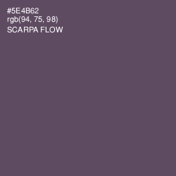 #5E4B62 - Scarpa Flow Color Image